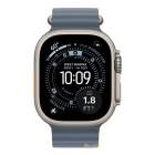 Apple Watch Ultra 3 LTE 49 мм (природный/синий, ремешок из эластомера) MEWH4